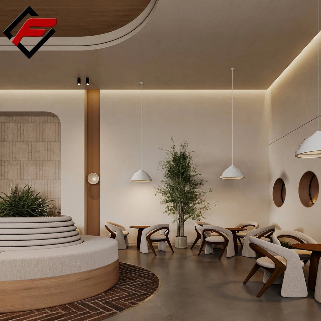 Solid Wood & Acrylic LED Lighting Retail Store Shopping Mall MDF Material Showcase Iron Bread & Coffee Shop Display Cabinet