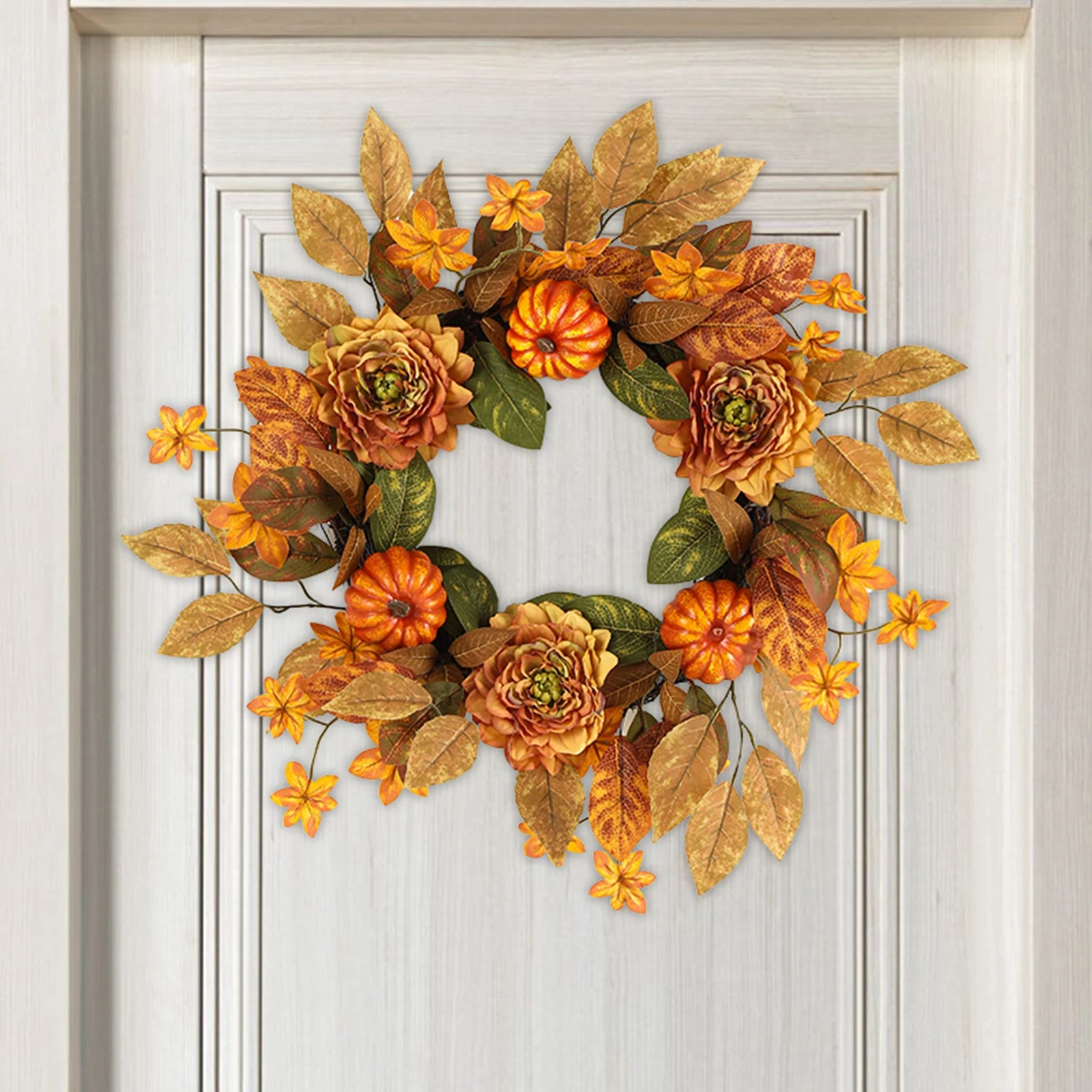 Room Decoration Simulated Flower Wreath Home Door Decoration Flower Wreath Festival Door Decor For Home Party DecoracióN Hogar