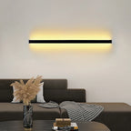 Modern LED Wall Lamp Indoor Minimalist Led Light Bedroom Bedside Long Strip Wall Sconces Living Room Home Light Fixture AC220V