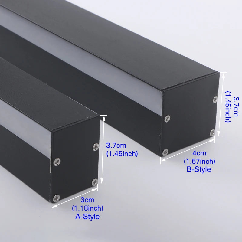 Modern LED Wall Lamp Indoor Minimalist Led Light Bedroom Bedside Long Strip Wall Sconces Living Room Home Light Fixture AC220V