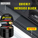 Car Plastic Restorer Back To Black Gloss Car Cleaning Products Plastic Leather Restore Auto Polish And Repair Coating Renovator