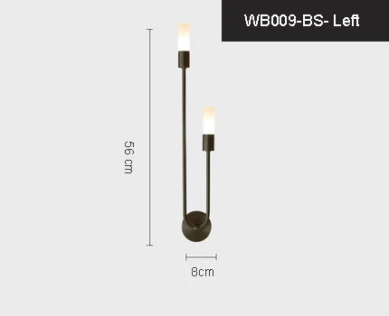 Modern LED Wall Lights Line lamps Indoor Lighting for Bedroom Bedside Background Led Lamps                                  