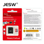 JESW Micro 256G Ultra Memory  SD Card TF Flash Card A1 V10 C10 U1 32GB 64G 16G 8G 4G Micro for Camera UAV Phone  Switch Table